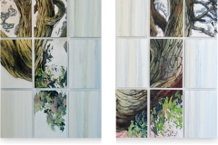 Compond tree 94x140 94x140cm 2022